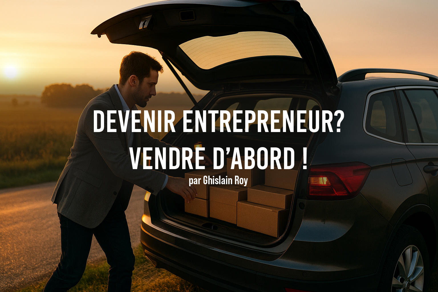 Devenir entrepreneur? Vendre d’abord !