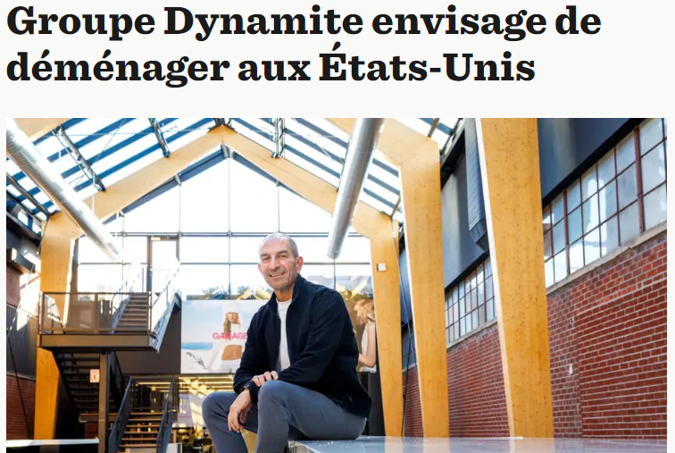Groupe Dynamite et la tentation américaine